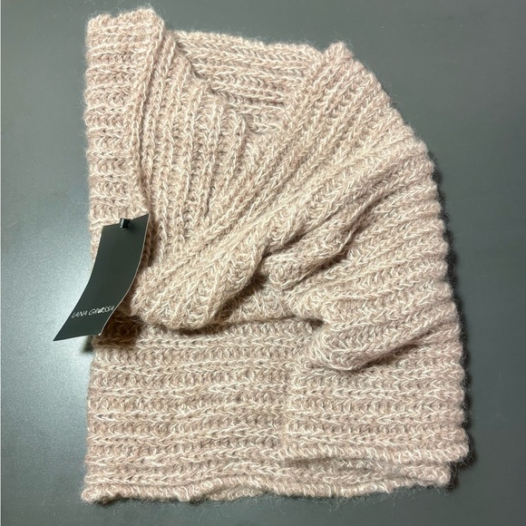 LANA GROSSA Silkhair Paillettes Mohair Infinity Scarf - Picture 6 of 6